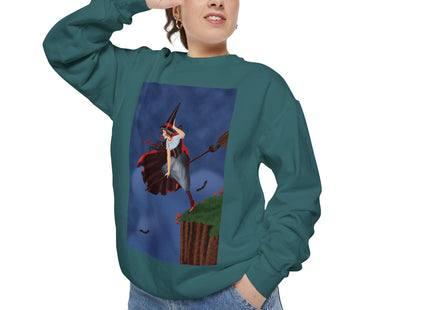 The Enchanted Witch Unisex Garment-Dyed Sweatshirt