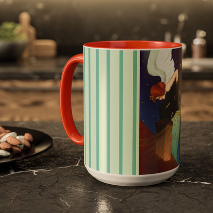 The Christmas Angel Colorful Mugs (11oz, 15oz)