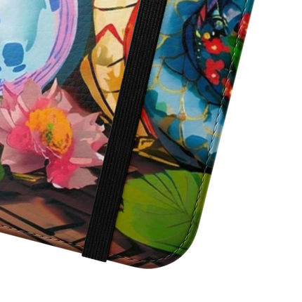 🐉💎 Wisdom's Guardian Flip Case – Dragon's Embrace & Eternal Wisdom