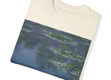 Water Lilies by Claude Monet Unisex Garment-Dyed T-shirt