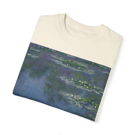 Water Lilies by Claude Monet Unisex Garment-Dyed T-shirt