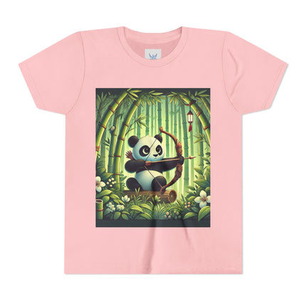 Bamboo Archer Panda Youth Short Sleeve Tee