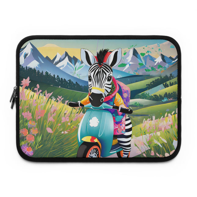 Stripes on Wheels Laptop Sleeve