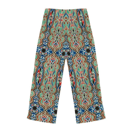 Arabian Ornament by Elizabeth A. Nedwill Women's Pajama Pants (AOP)