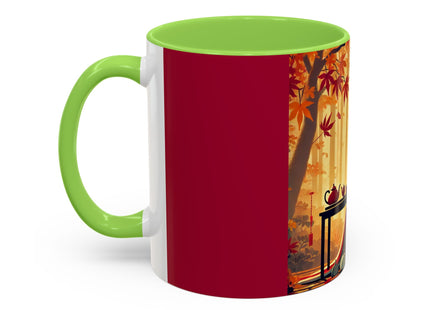 Theatrical Harvest Rabbit Colorful Mugs (11oz, 15oz)