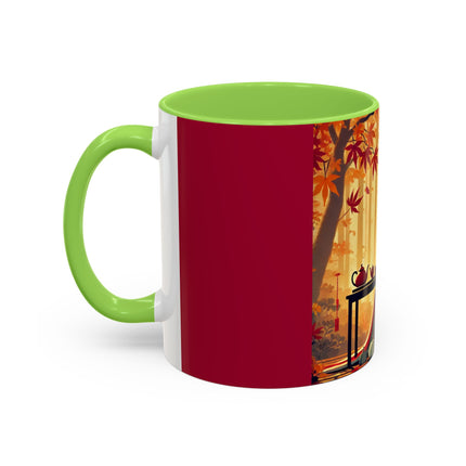 Theatrical Harvest Rabbit Colorful Mugs (11oz, 15oz)