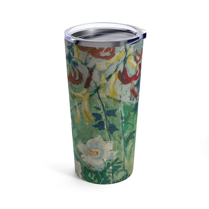 Flowers by August Babberger Tumbler 20oz