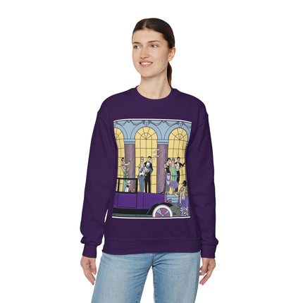 Au Revoir by George Barbier Heavy Blend™ Crewneck Sweatshirt