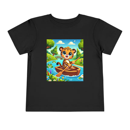 Little Explorer on the River Toddler Short Sleeve Tee