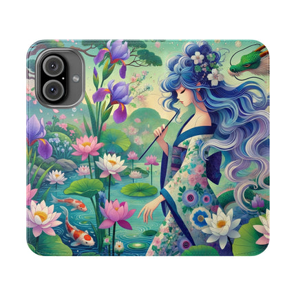 Fairy of the Koi Pond Flip Case – Mystical Harmony & Pond Enchantment