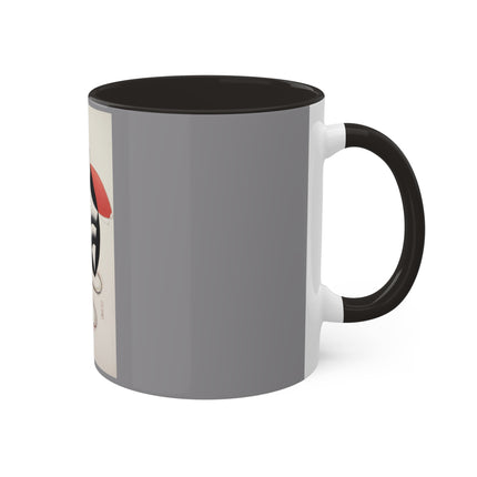 Illustrations of Japanese Toys Pl.056 by Kawasaki Kyosen Colorful Mugs, 11oz