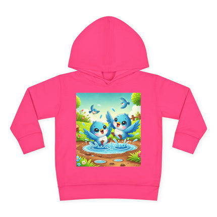 Bluebird Playtime Toddler Pullover Fleece Hoodie