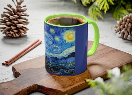 The Starry Night by Vincent Van Gogh Colorful Mugs (11oz, 15oz)