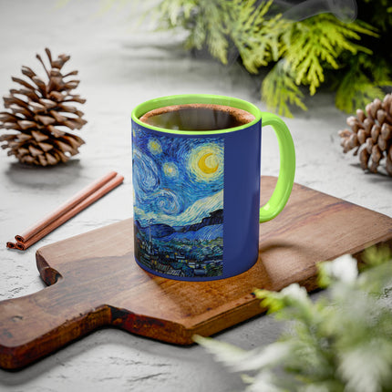 The Starry Night by Vincent Van Gogh Colorful Mugs (11oz, 15oz)