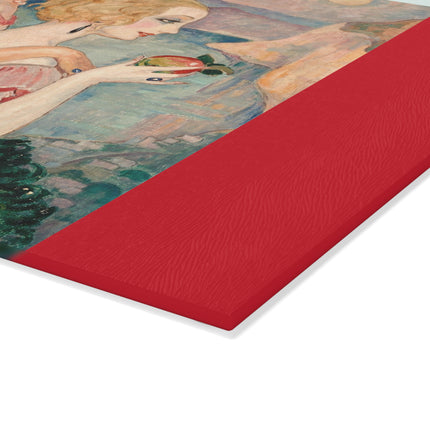 Sur la Route d'Anacapri by Gerda Wegener Glass Cutting Board