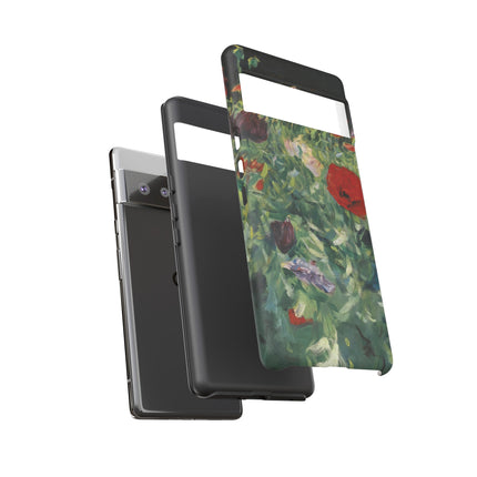 Poppies (A Study of Poppies for Carnation, Lily, Lily, Rose) by John Singer Sargent Phone Cases