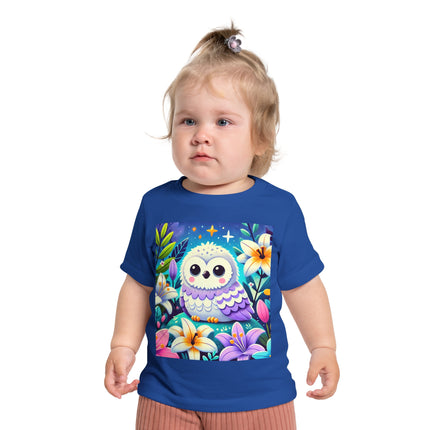 Enchanted Baby Owl Baby T-Shirt – A Gentle Nighttime Dream