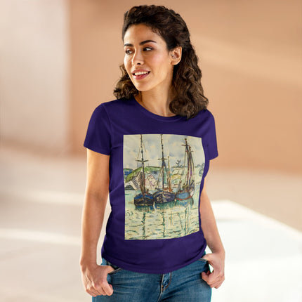 Le Trieux Paul Signac Women's Midweight Cotton Tee