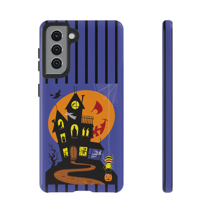 Halloween Night at the Haunted House Phone Cases