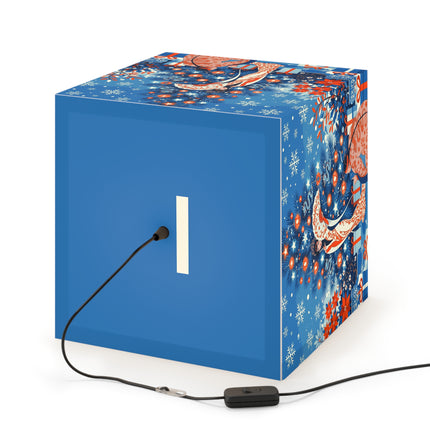 🎋❄️ The Winter Lantern Celebration Light Cube Lamp – Elegant Asian Christmas Fantasy