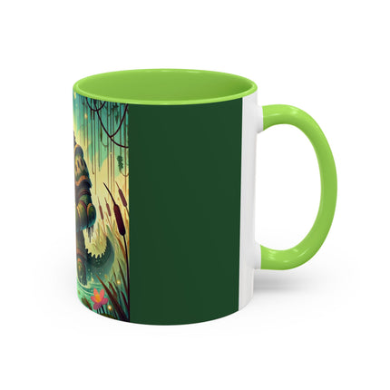Swamp Tyrant Colorful Mugs (11oz, 15oz)