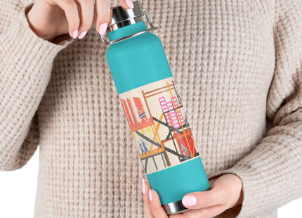Maquettes de Théatre 4 by Alexandra Exter Copper Vacuum Insulated Bottle, 22oz