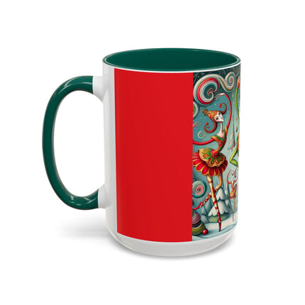 Christmas Ballet of the Absurd Colorful Mugs (11oz, 15oz)