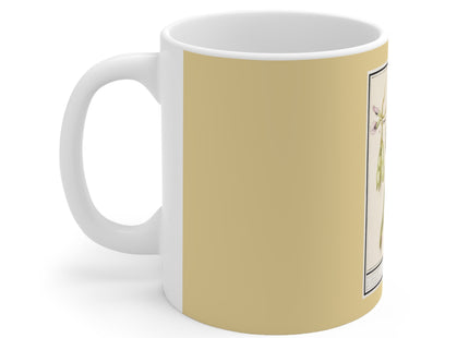 Artichoke, Broad Beans, and Lantern Plant by Anselmus Boëtius de Boodt Ceramic Mug 11oz