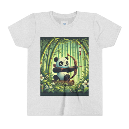 Bamboo Archer Panda Youth Short Sleeve Tee