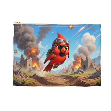 Cardinal Dive Bomber Accessory Pouch – Bold Aviator & Sky Adventure