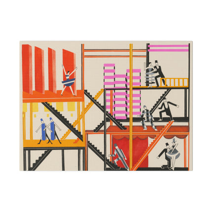 Maquettes de Théâtre IV – Cubist Futurist Stage Design by Alexandra Exter
