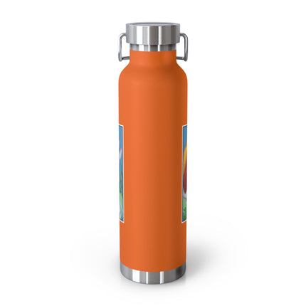 Fairy and Dapper Chick Copper Vacuum Insulated Bottle, 22 oz