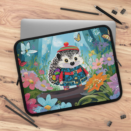Cute Hedgehog Laptop Sleeve