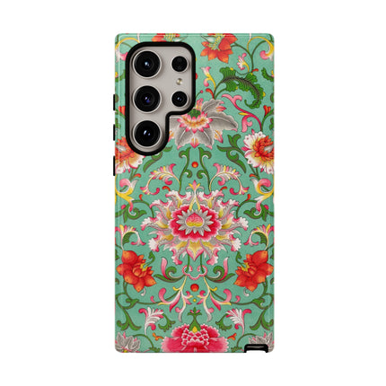 Colorful Floral Pattern by Owen Jones Phone Cases