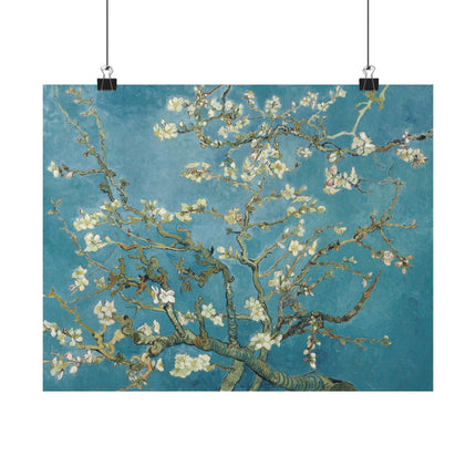 Almond Blossom by Vincent van Gogh Matte Horizontal Posters