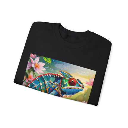 Camouflage Chameleon Unisex Heavy Blend™ Crewneck Sweatshirt