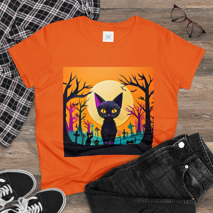Phantom Parade Women's Midweight Cotton Tee