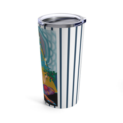 Art Deco Christmas Elegance Tumbler 20oz