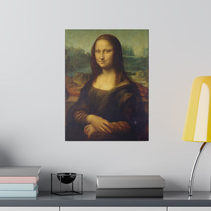 Mona Lisa by Leonardo da Vinci Matte Canvas, Stretched, 0.75"