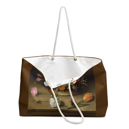 Flower Still Life by Ambrosius Bosschaert Weekender Bag