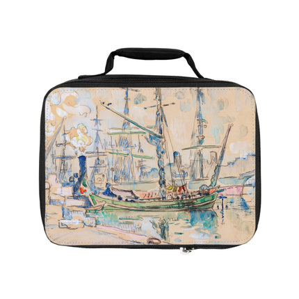 Marseille by Paul Signac Lunch Bag – Tall Ships & Harbor Glow