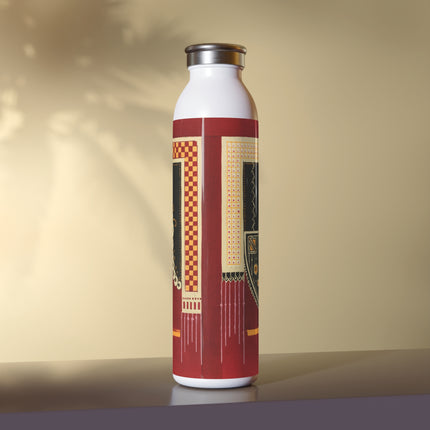 La décoration moderne dans le textile Pl. 3 by Gaston Charlet Slim Water Bottle
