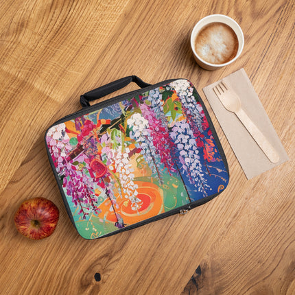 Golden Wisteria Elegance Lunch Bag