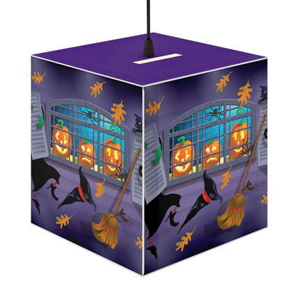 Whimsical Halloween Mischief Light Cube Lamp