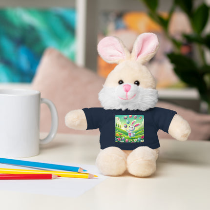 Easter Bunny Stuffed Animals with Tee