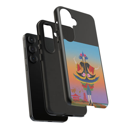 Colorful Dancer Phone Case – Vibrant Grace & Cultural Elegance