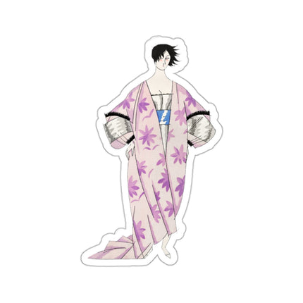 Hesitation–Déshabillé (Hesitation) by Charles Martin Kiss-Cut Stickers (4 Sizes)