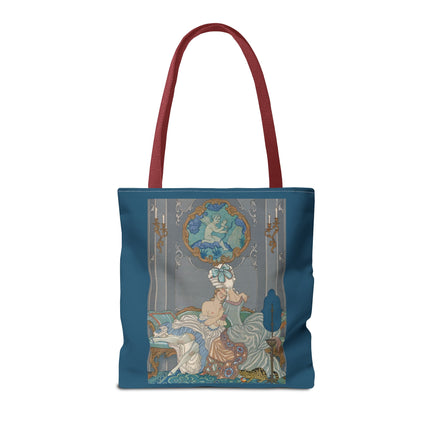 Liaisons Dangereuses by George Barbier Tote Bag (AOP)