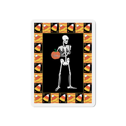 Candy Corn Skeleton Die-Cut Magnets (5 Sizes)