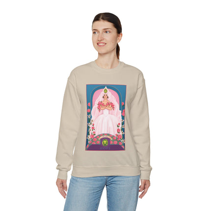 August & Peridot (from the Gem Series) by Sofia Chiostri Unisex Heavy Blend™ Crewneck Sweatshirt